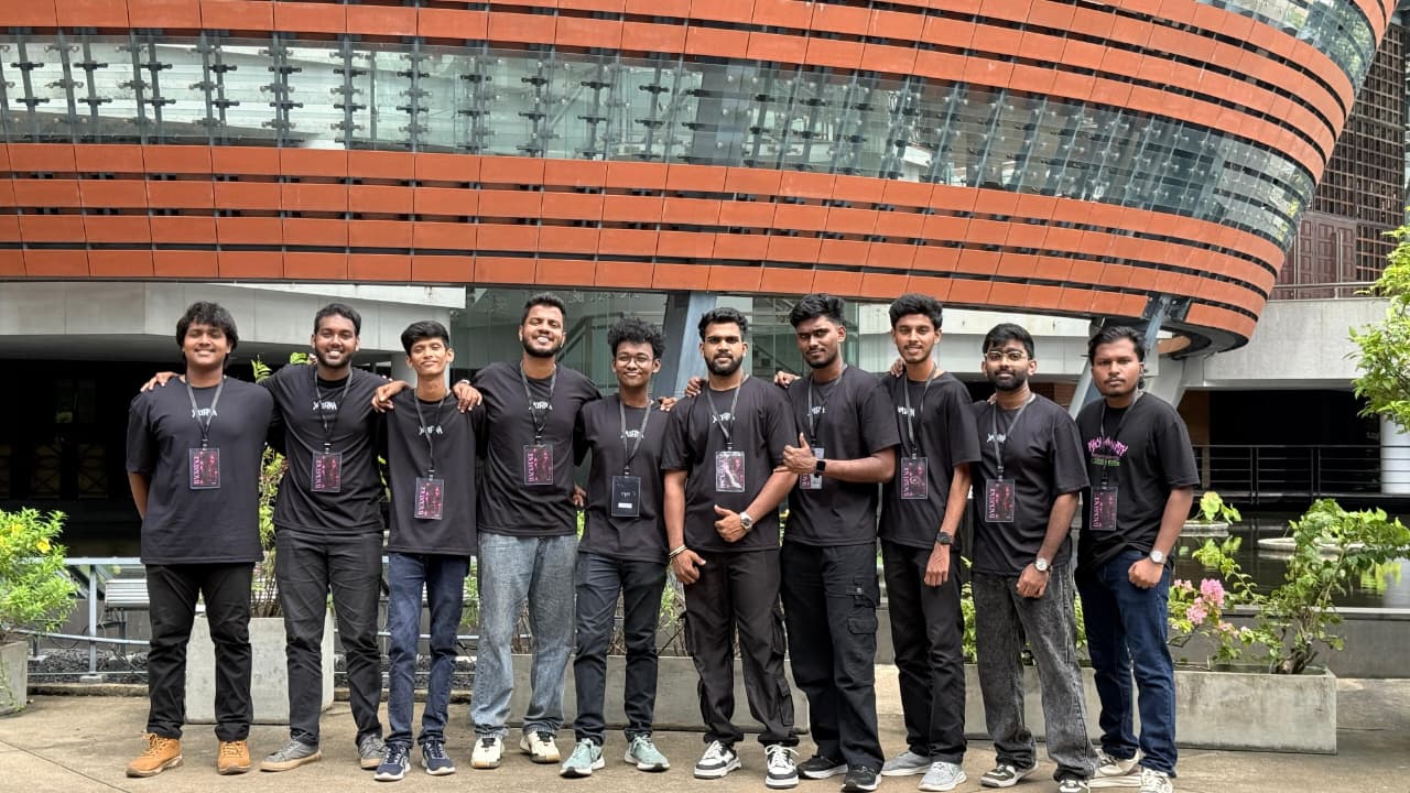 Yathra 2026 backstage organizing committee team photo